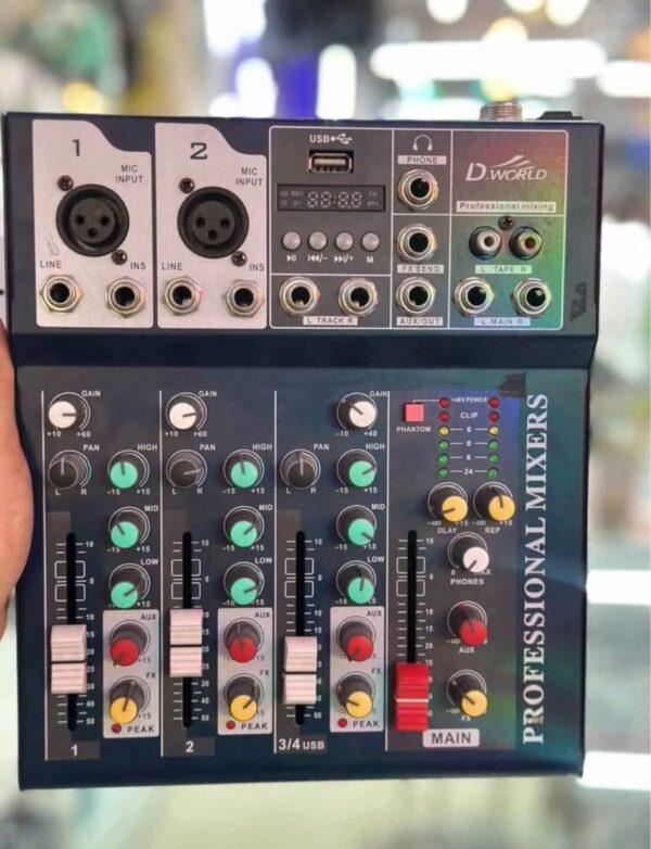 Consola mixer D’world